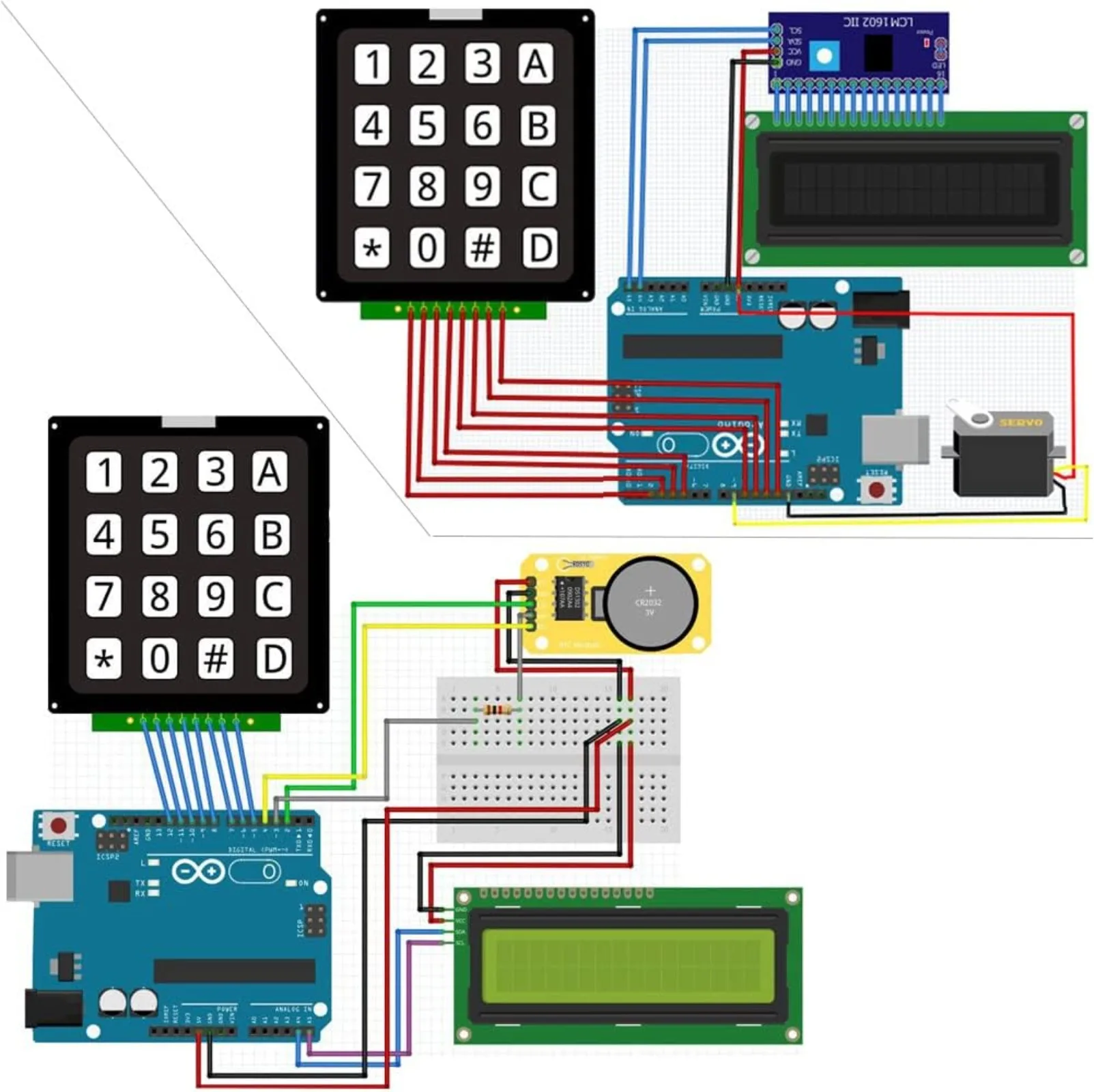 4x4 Matrix Membrane Keypad 16  - Doit Esp32 评论和价格