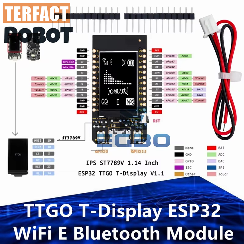 TTGO T-Display ESP32 WiFi and  - Ttgo Tdisplay 评论和价格