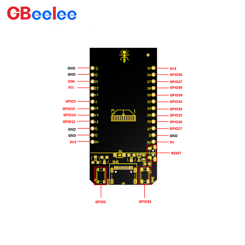 2PCS GBeelee BL-MZ-A009 TTGO T - Ttgo Tdisplay 评论和价格