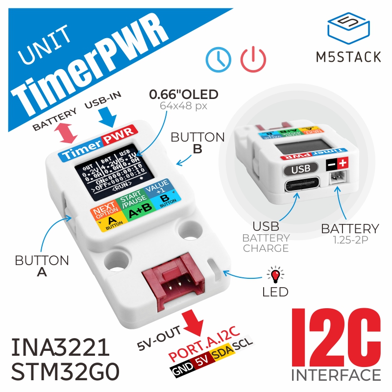 M5Stack Official Timer Power U - M5Stack Core2 评论和价格