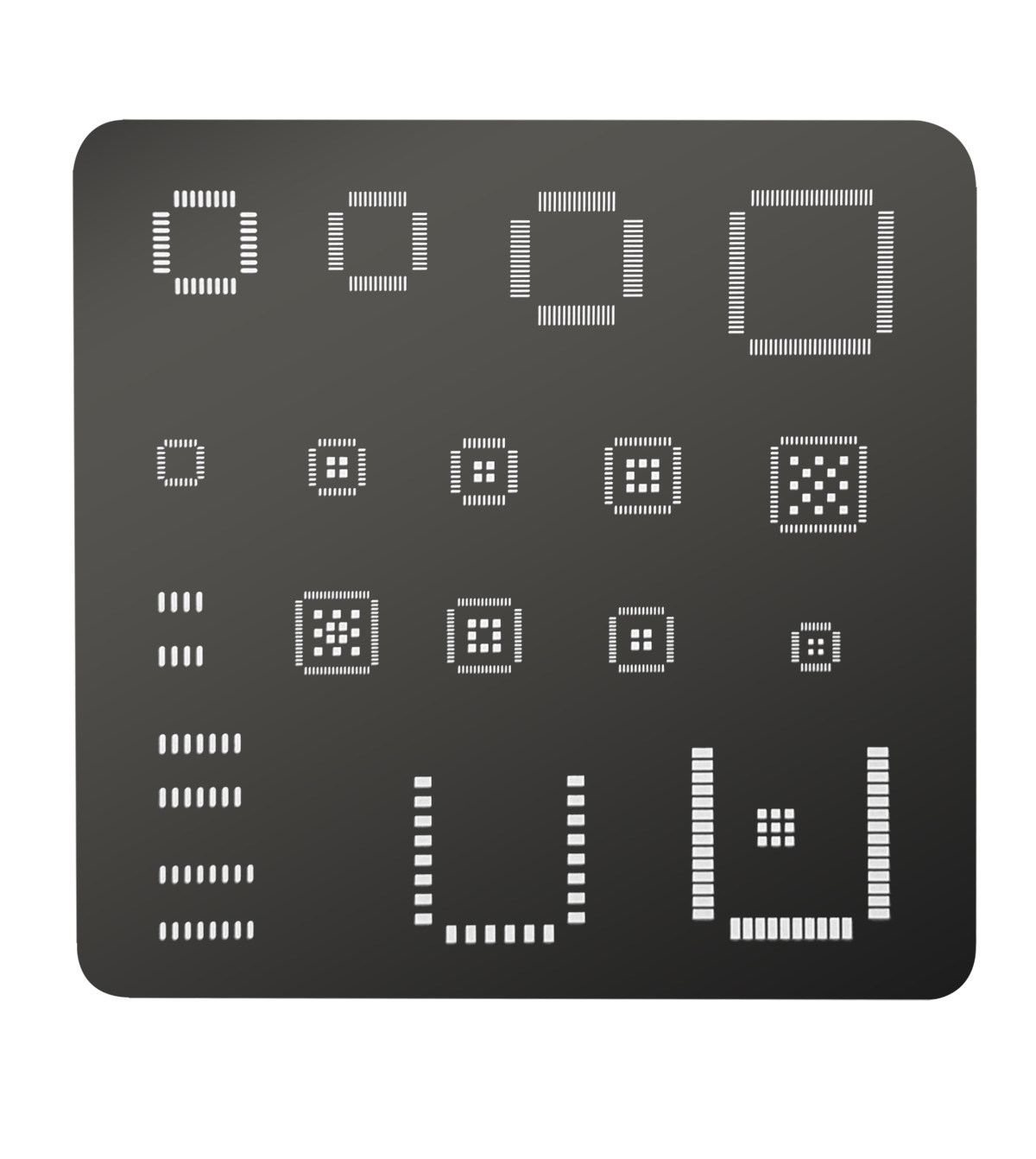 Universal IC Stencil QFP QFN S - Doit Esp32 评论和价格