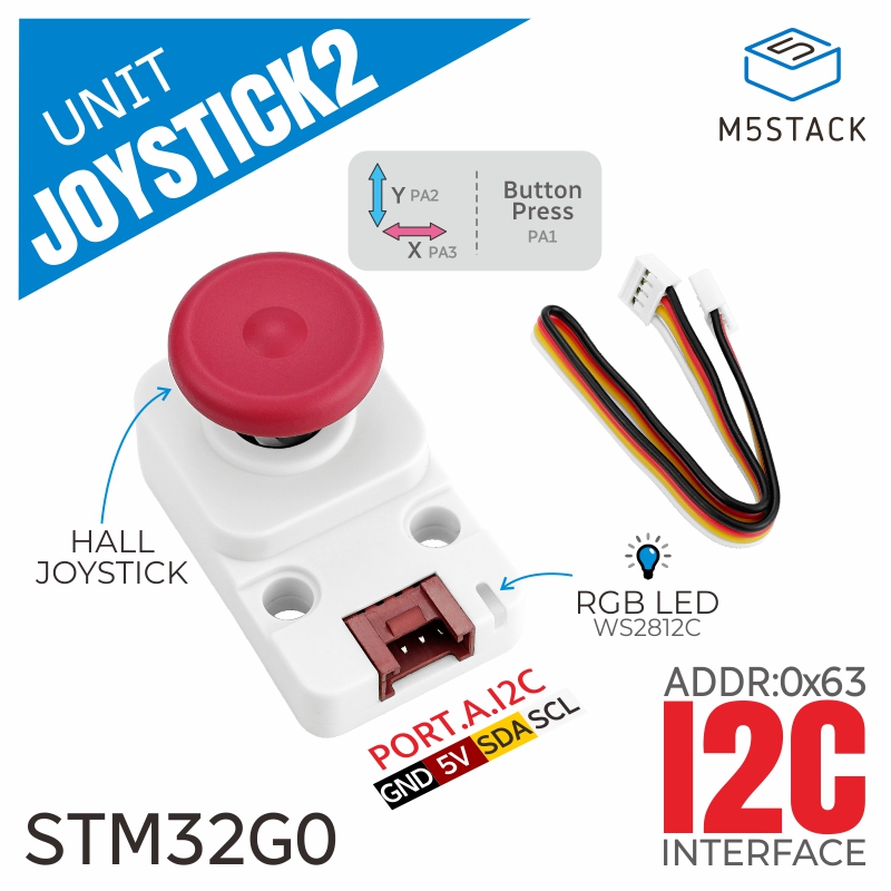 M5Stack Official I2c Joystick  - M5Stack 评论和价格