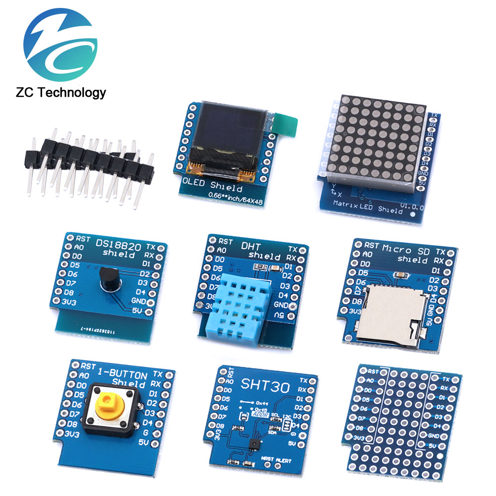 D1 Mini ESP8266 ESP-12F CH340G - Wemos D1 Mini 评论和价格