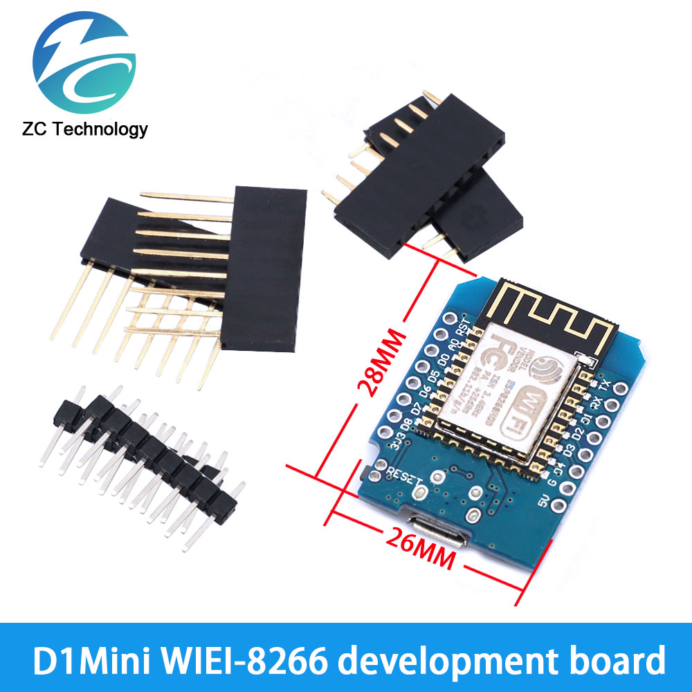 D1 Mini ESP8266 ESP-12F CH340G - Wemos D1 Mini 评论和价格