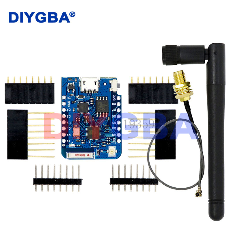 WEMOS D1 Mini Pro 4M 16M Bytes - Nodemcuv2 评论和价格