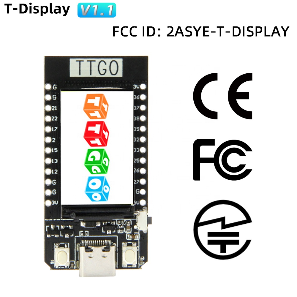 TTGO T-Display ESP32 1.14'' LC - Ttgo Tdisplay 评论和价格