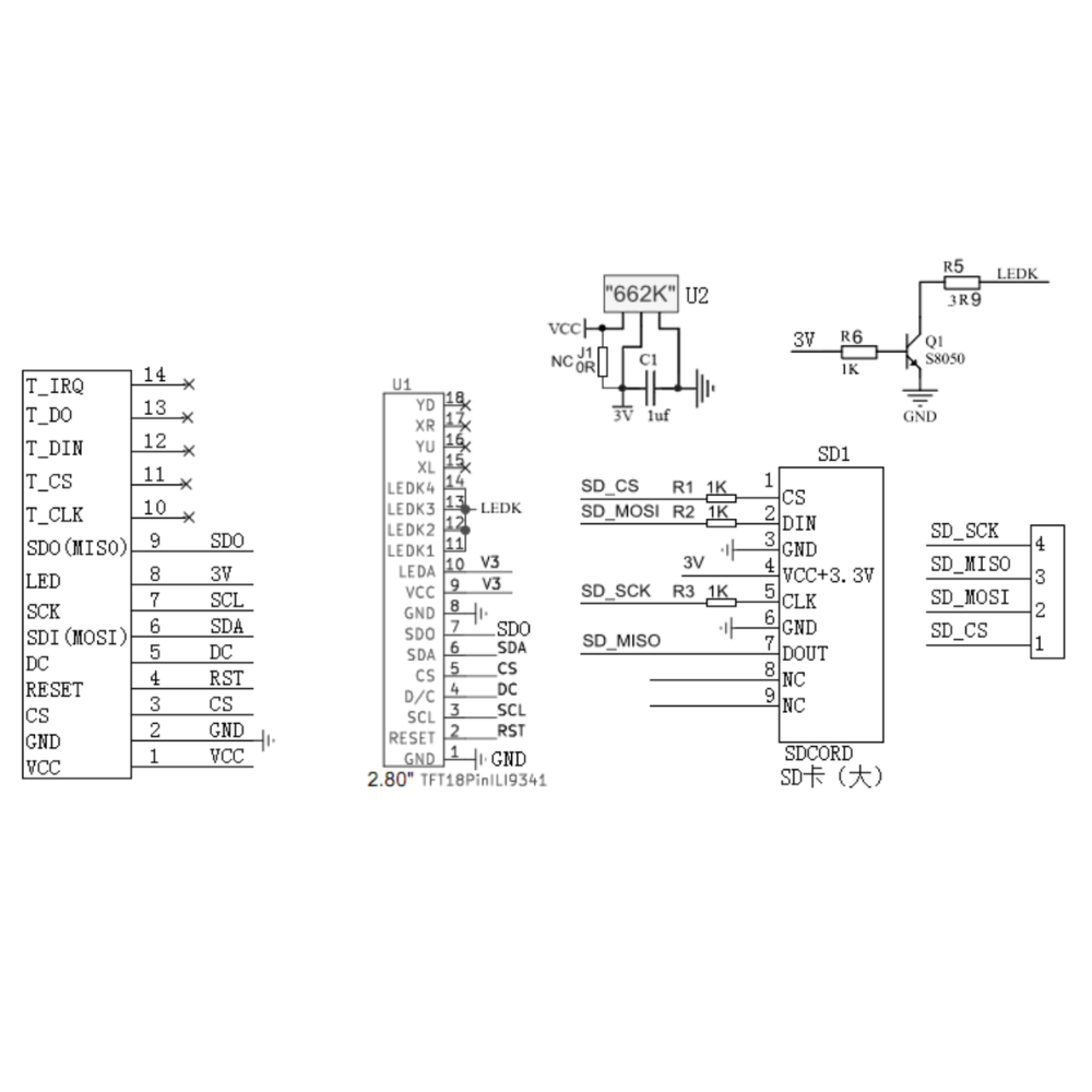 2.8 Inch TFT LCD Display Modul - Esp32 S3 Devkitc 1 评论和价格