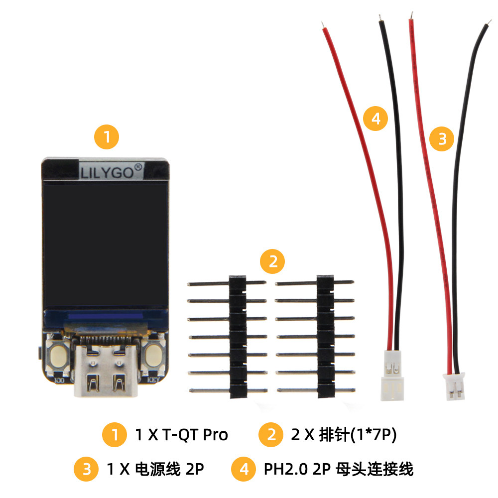 LILYGO T-QT Pro ESP32-S3 GC9A0 - Lolin S3 评论和价格