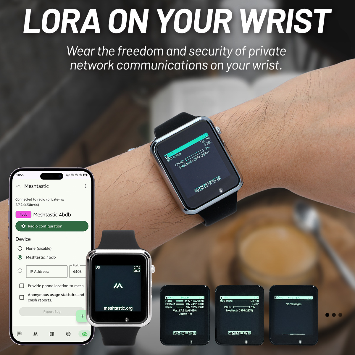 LILYGO T Watch S3 Lora Meshtas - Ttgo T Watch 评论和价格