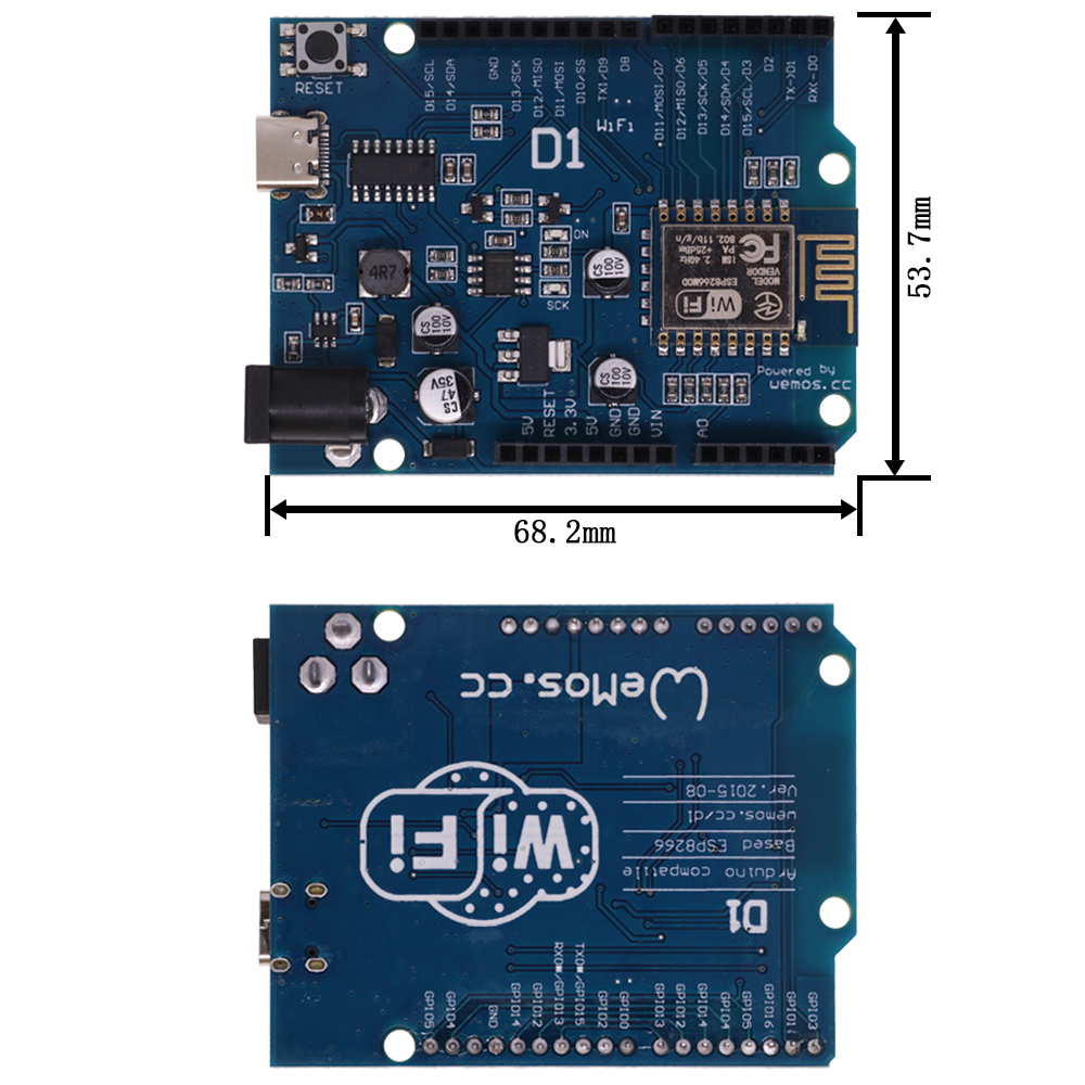 ESP-12E WeMos D1 R2 UNO R3 CH3 - Wemos D1 评论和价格