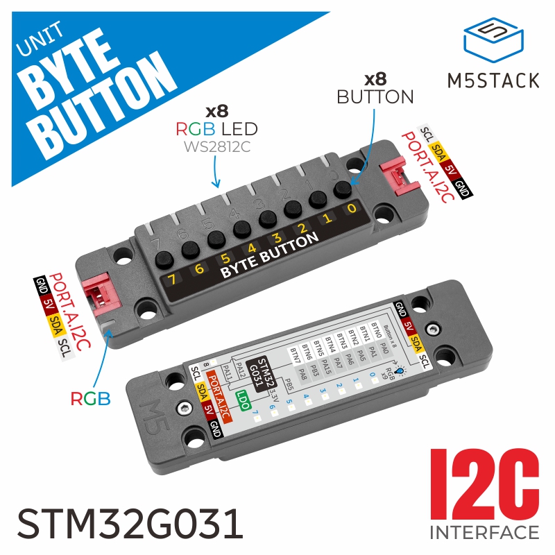 M5Stack Official Unit ByteButt - M5Stack 评论和价格