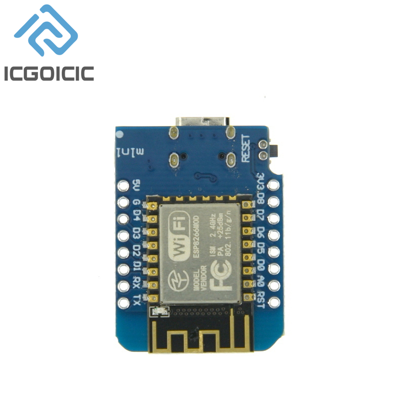 D1 Mini-Mini NodeMcu 4M Bytes  - Wemos D1 Mini 评论和价格
