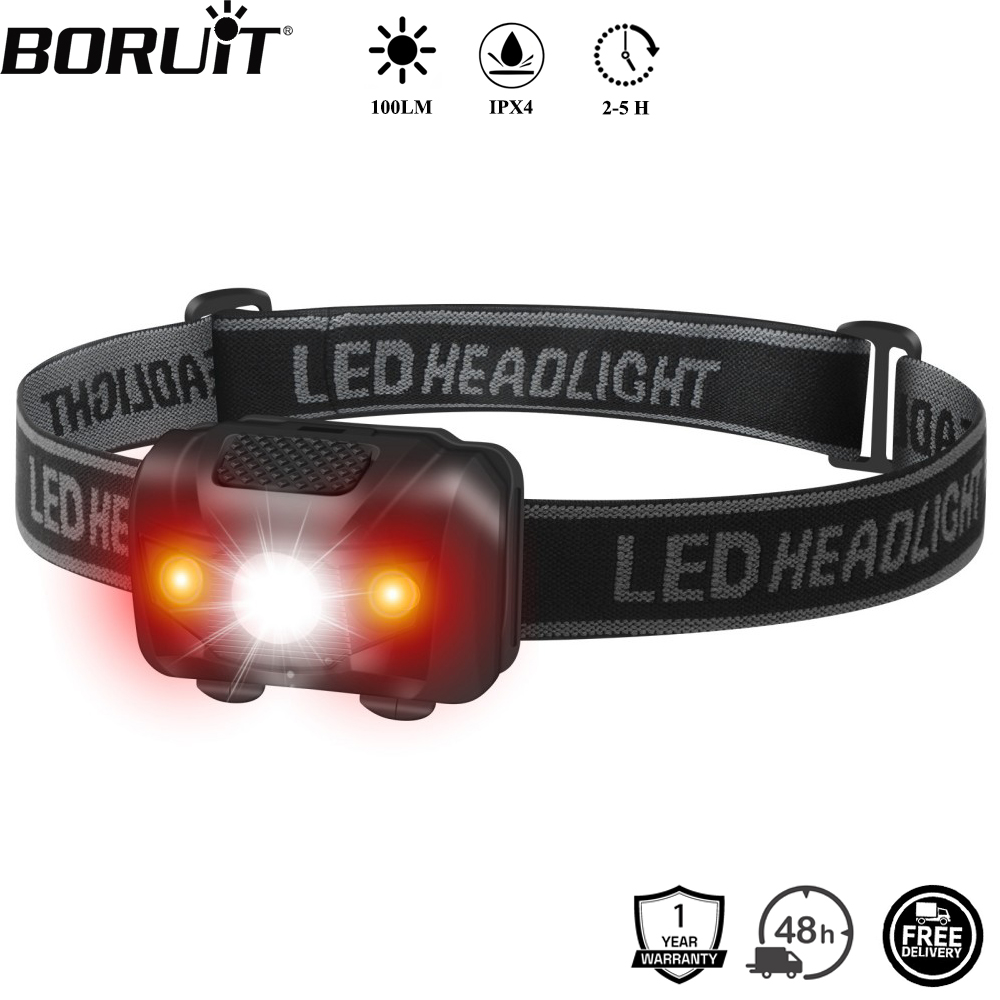 BORUiT 3W Mini LED Headlamp 4- - Lolin D32 评论和价格