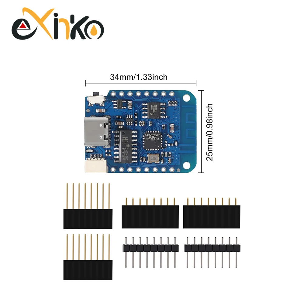 1/5/10PCS WeMos D1 Mini ESP826 - D1 Mini Pro 评论和价格