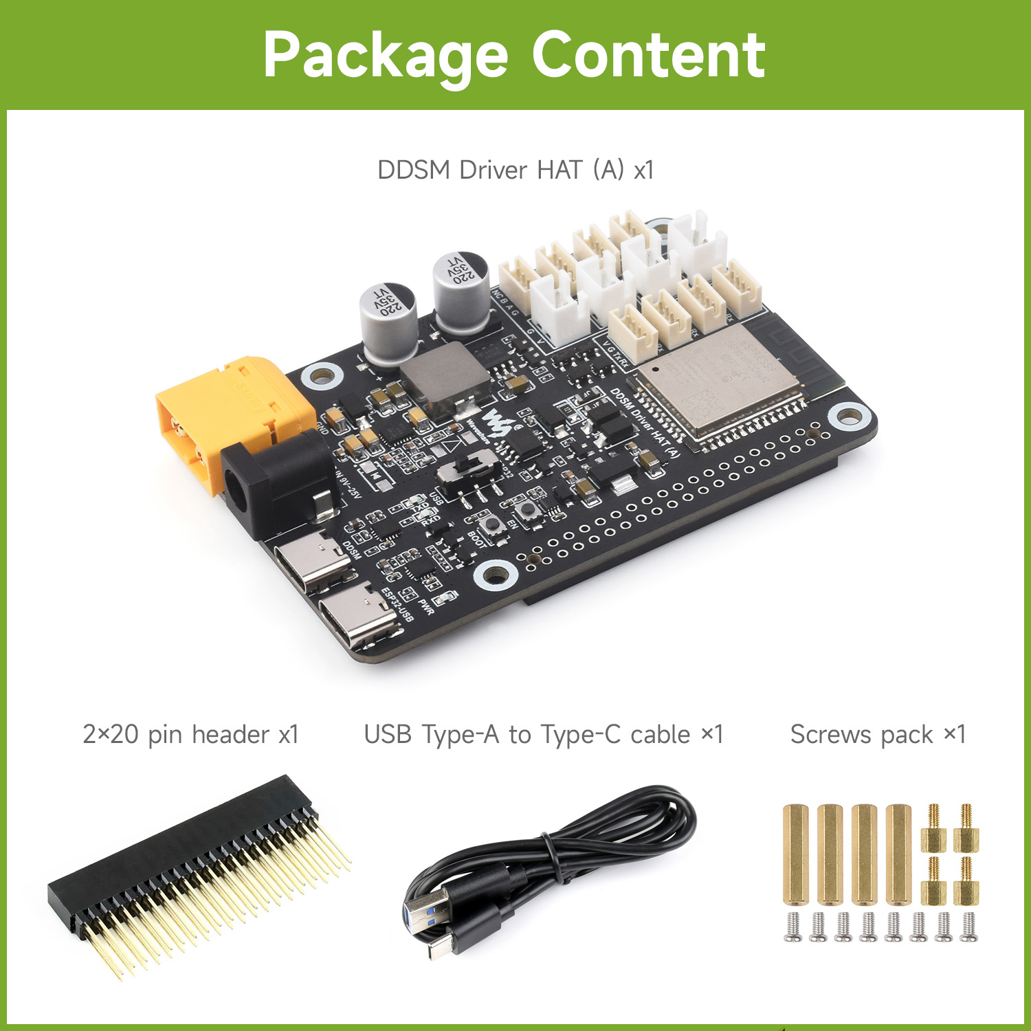 Waveshare Direct Drive Servo M - Waveshare Esp32 评论和价格